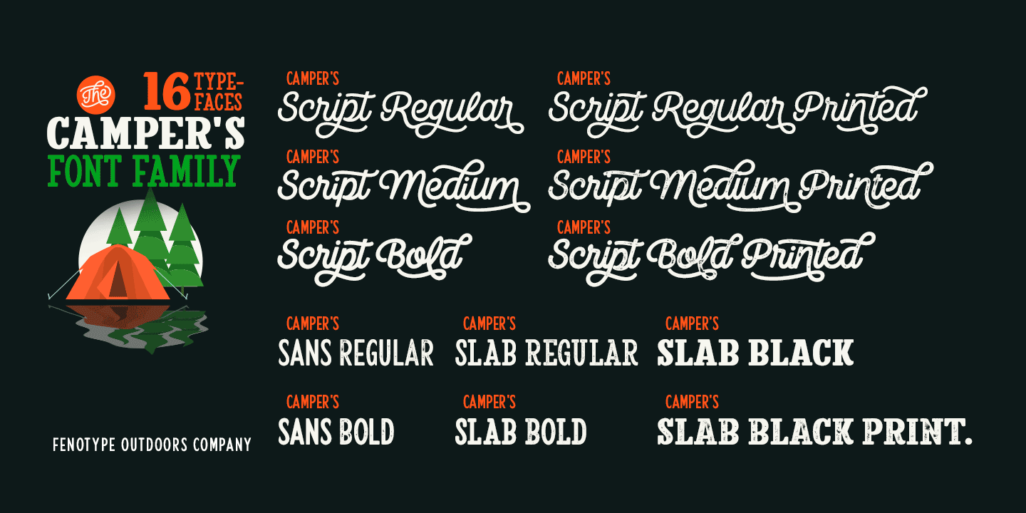 Camper Serif1 Font preview
