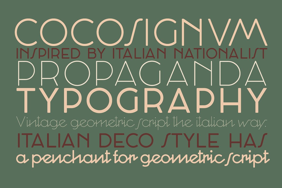 Cocosignum Corsivo Ultra Light Font preview