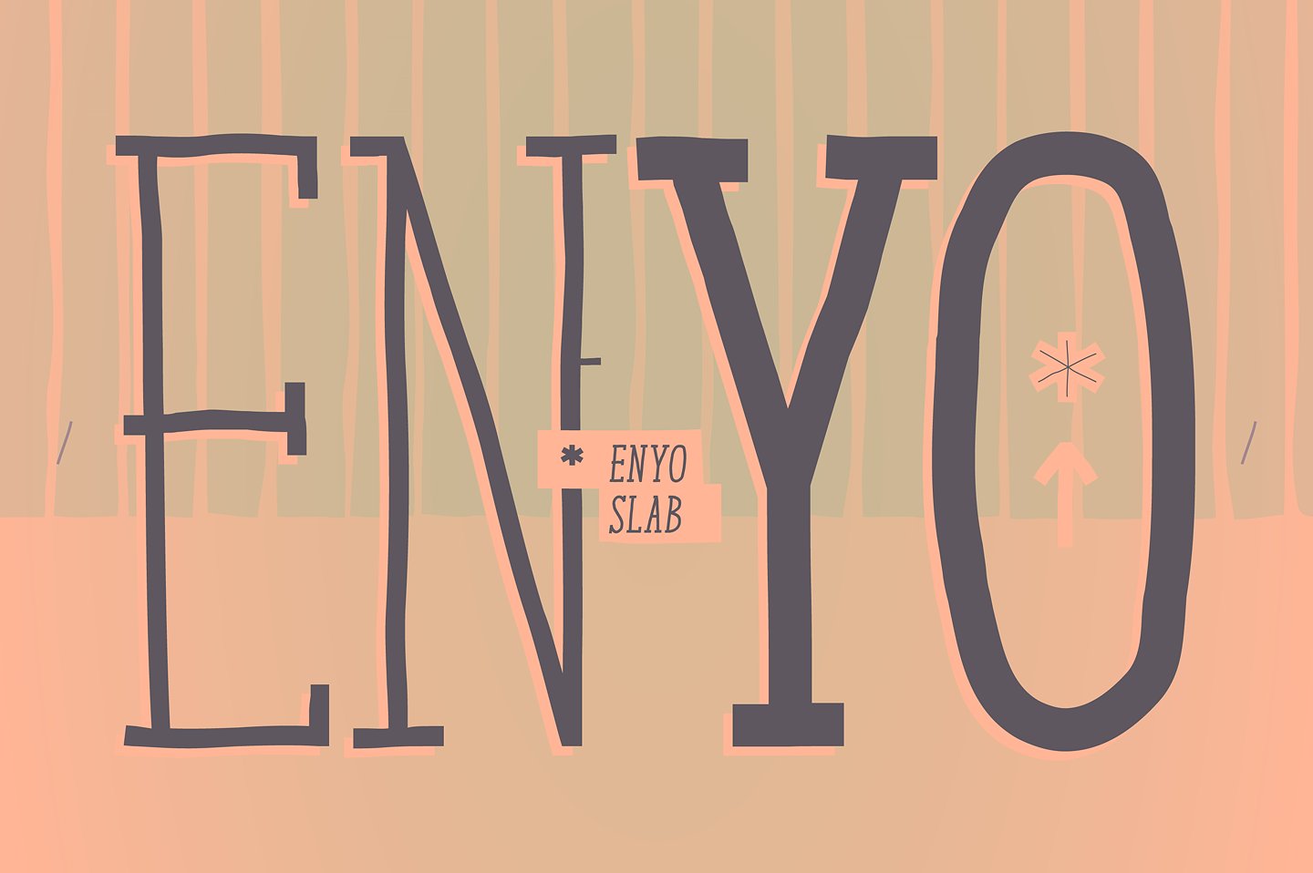 Enyo Slab Font preview