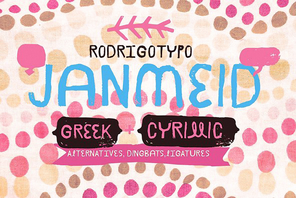 Janmeid Font preview