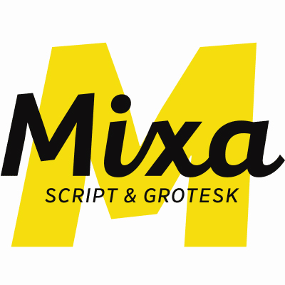 Mixa Thin Font preview