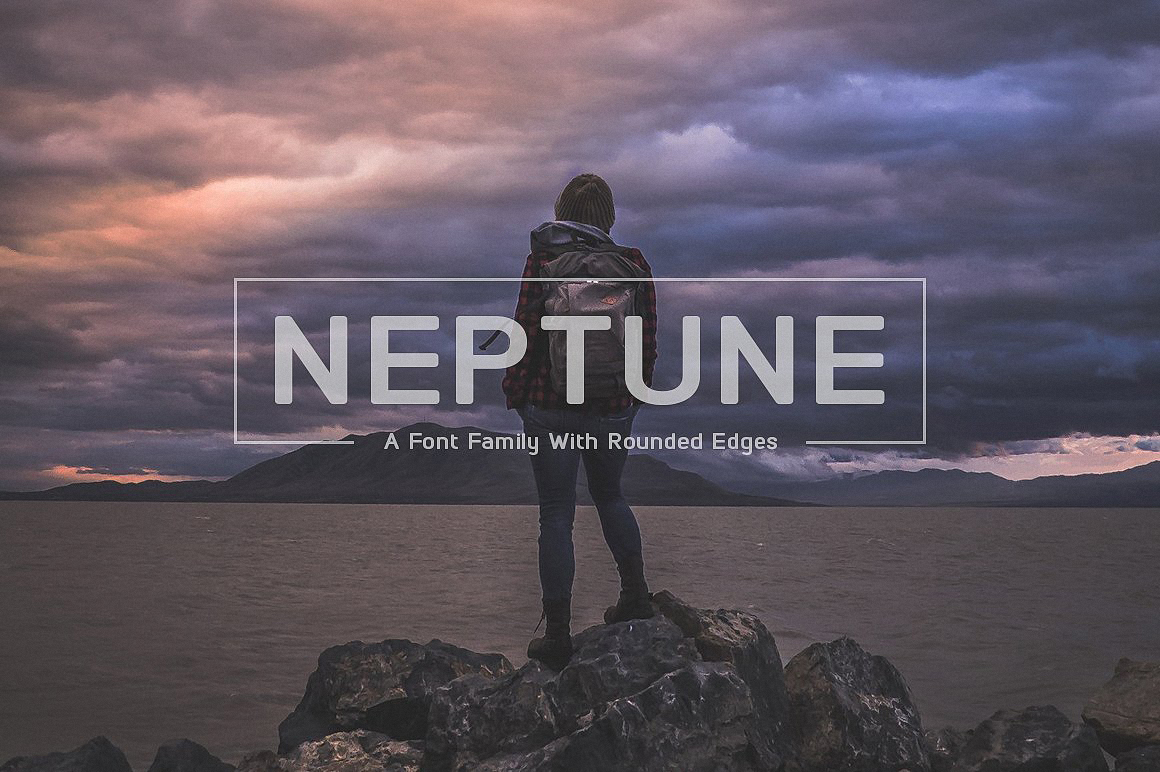 Neptune Font preview