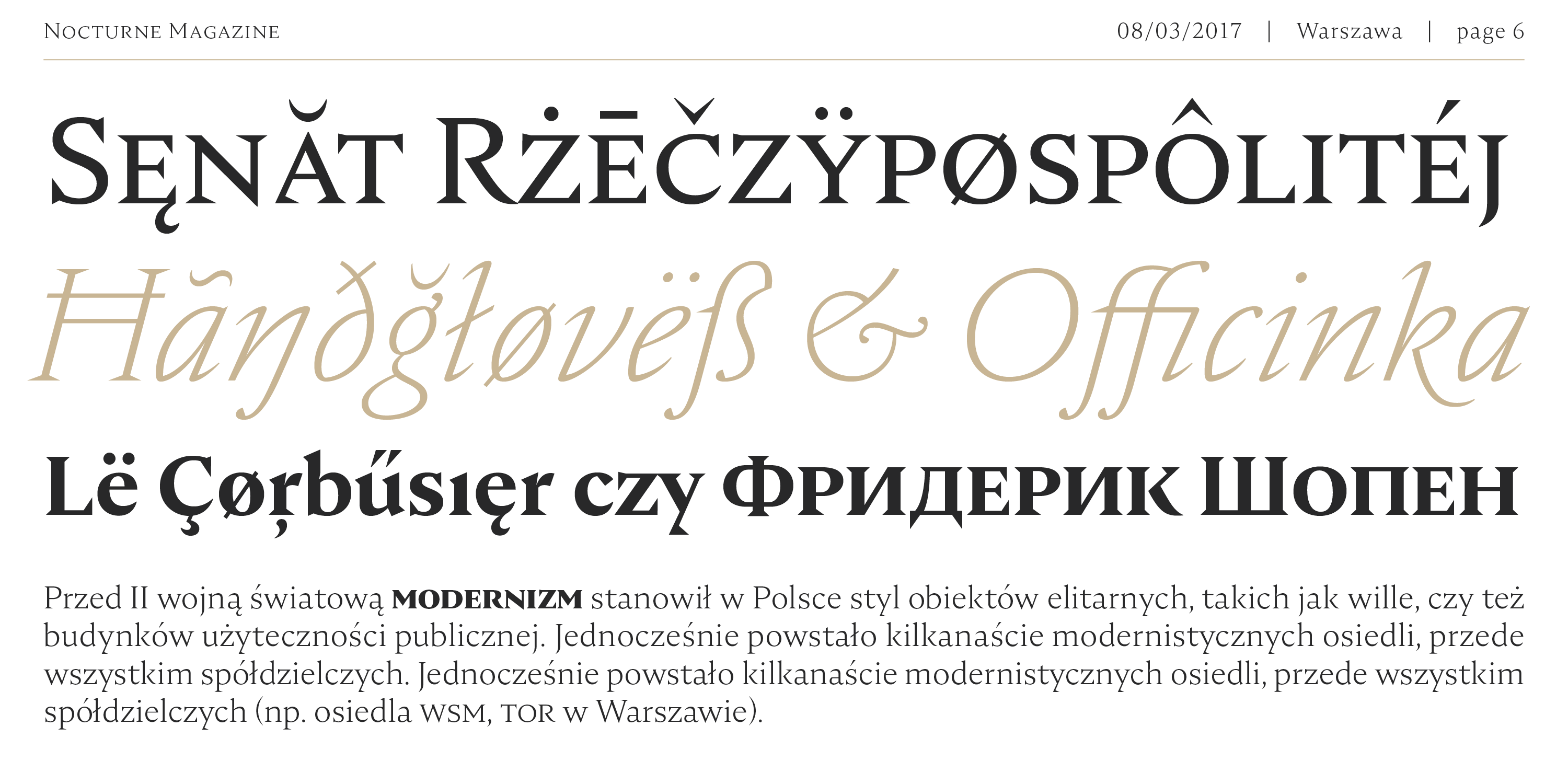 Nocturne Serif Thin Italic Font preview