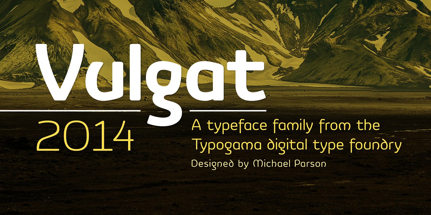 Vulgat Font preview
