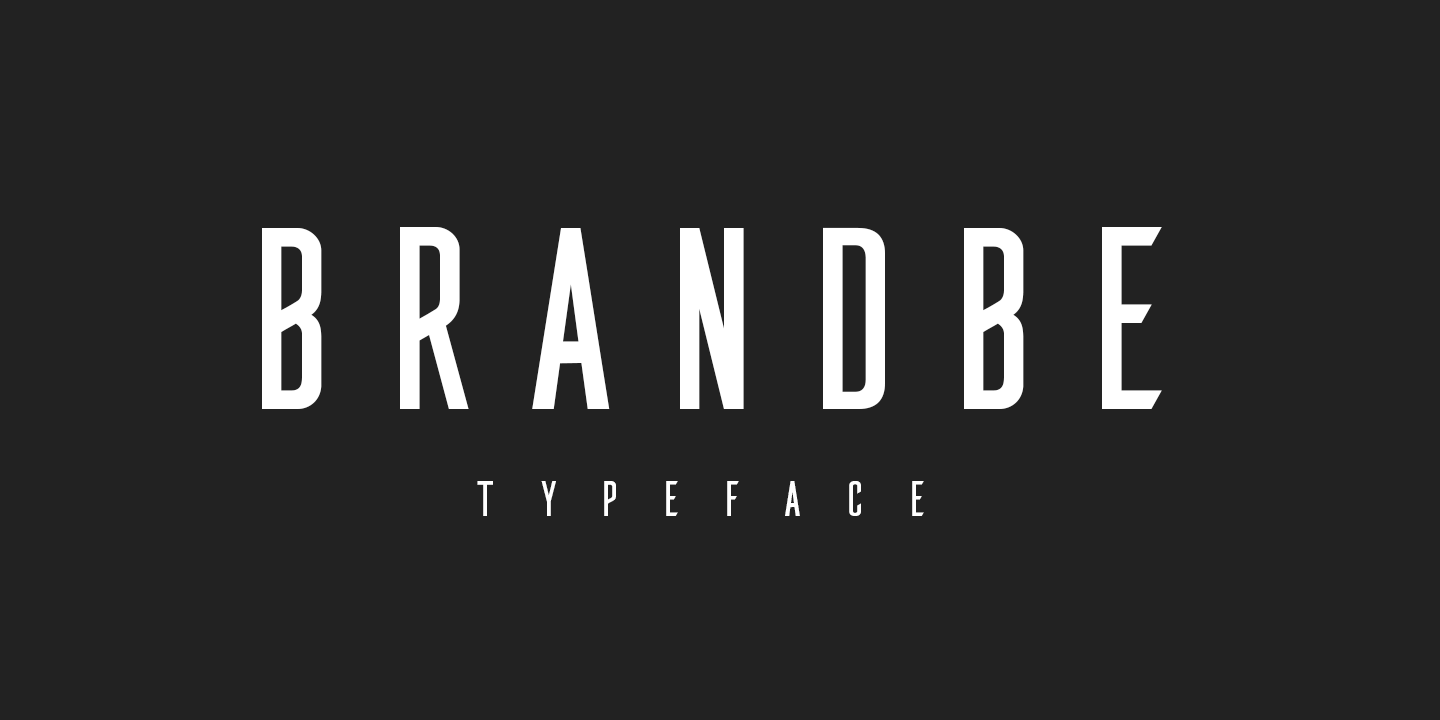 Brandbe Light Font preview