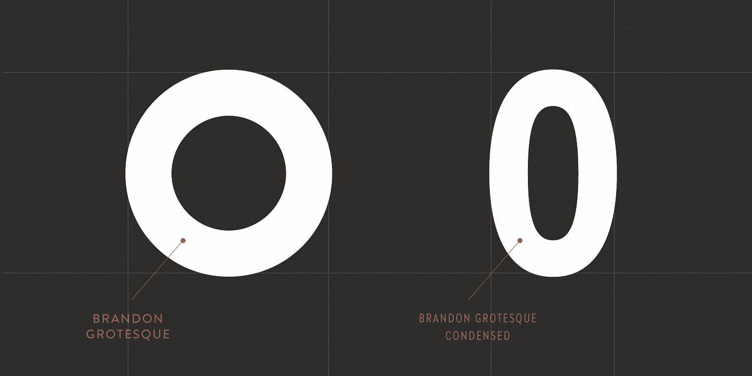 Brandon Grotesque Condensed Black Font preview