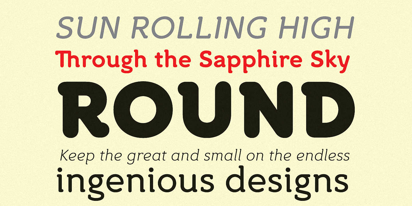 Croog Pro Italic Font preview
