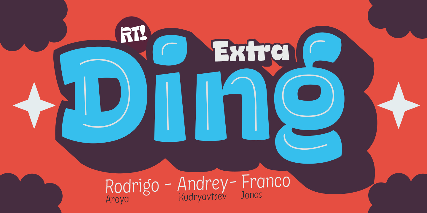 Ding Font preview