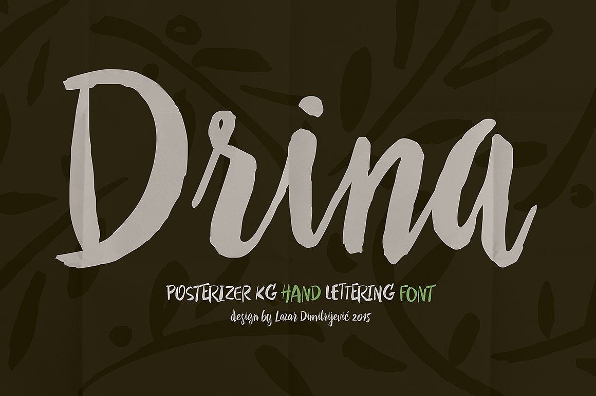 Drina Font preview