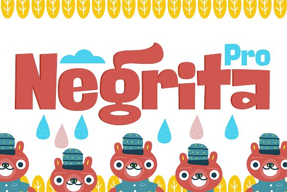 Negrita Pro Font preview