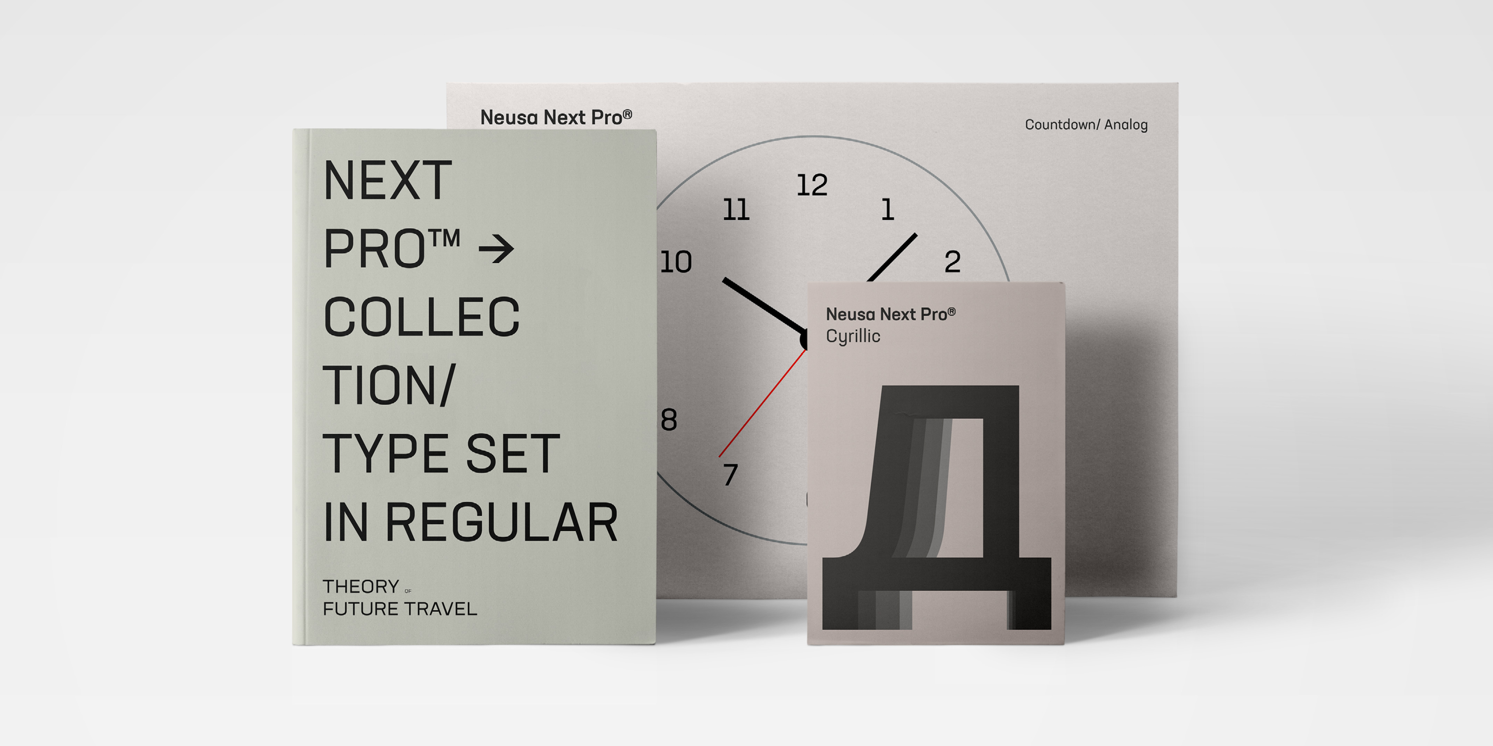 Neusa Next Pro Wide Thin Italic Font preview
