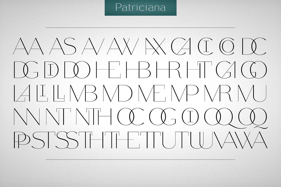 Patriciana Regular Font preview