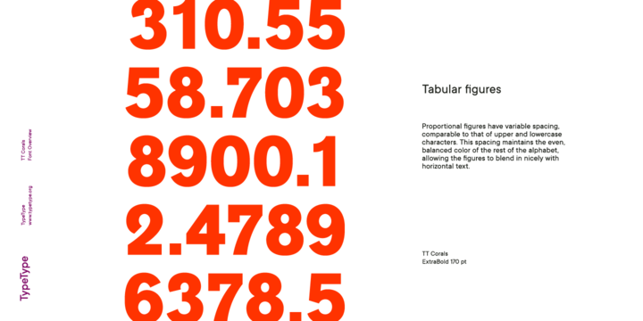 TT Corals Light Italic Font preview