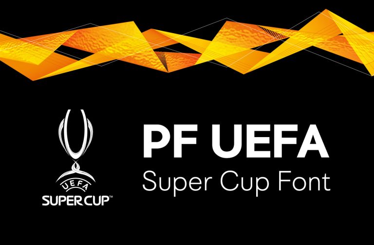 UEFA Supercup Font preview