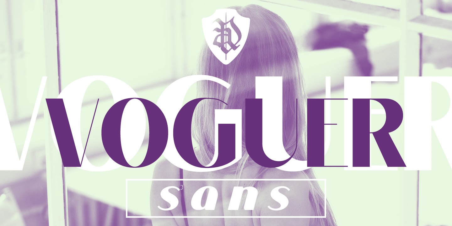 Voguer Sans Font preview