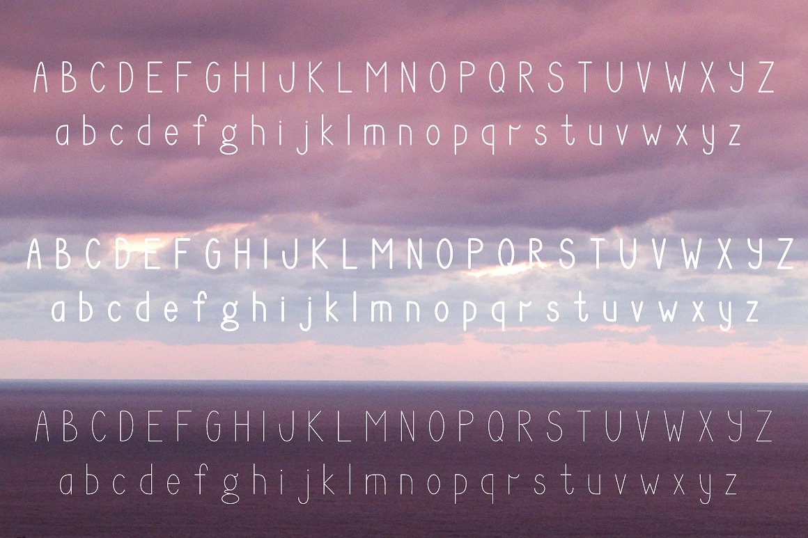 Freedom light Font preview