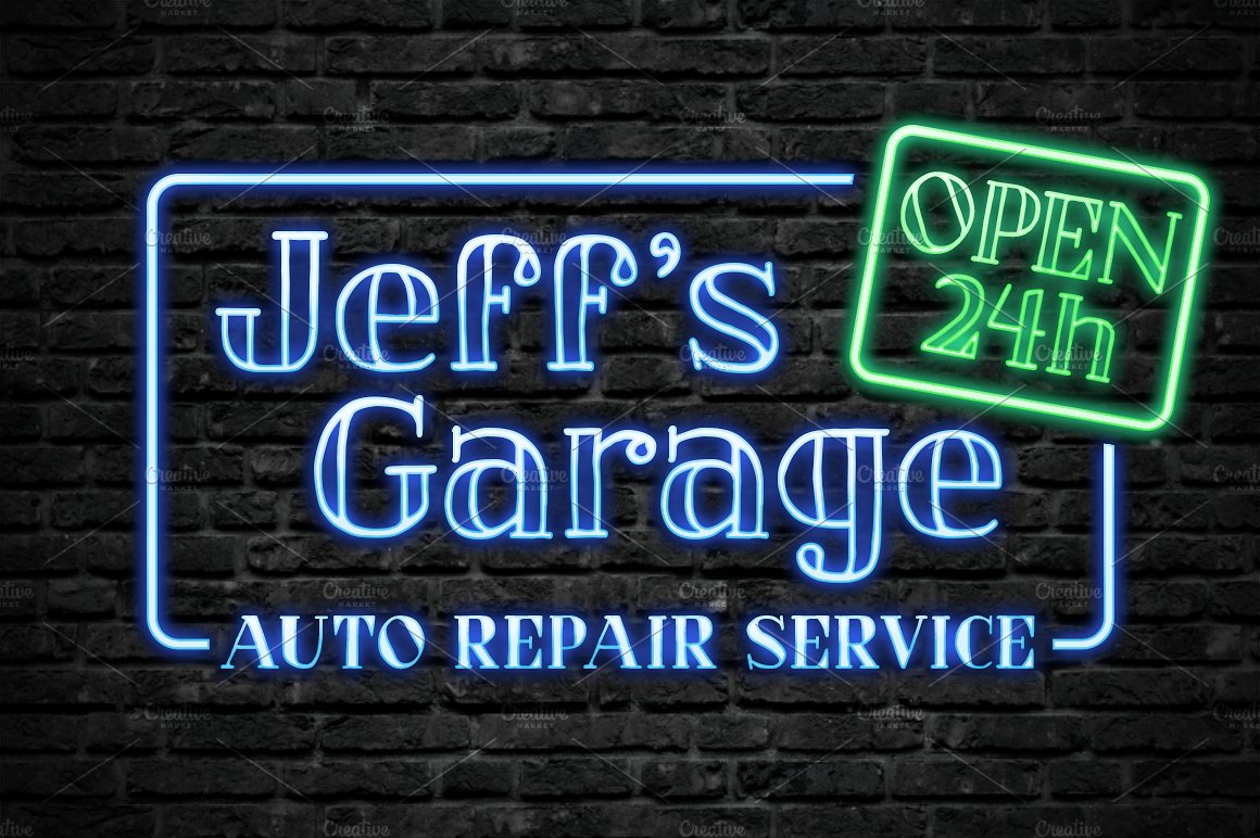 Jeff's Garage Sketch Font preview