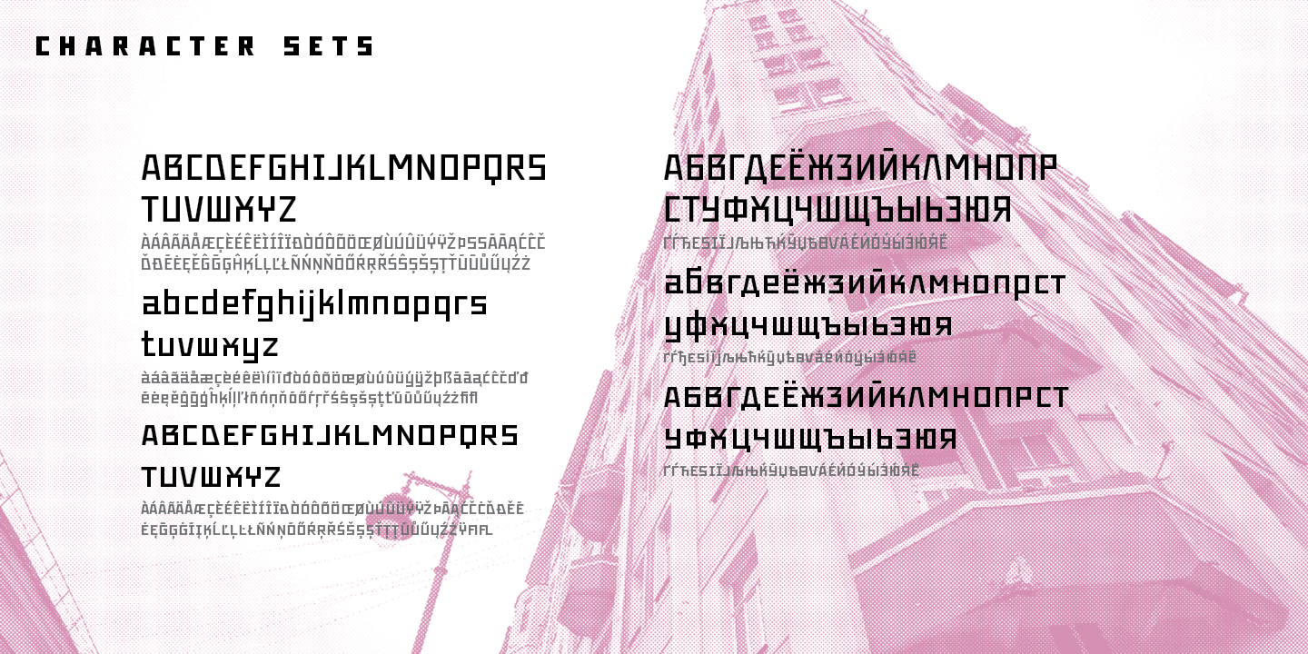 Mayak Extended Medium Font preview