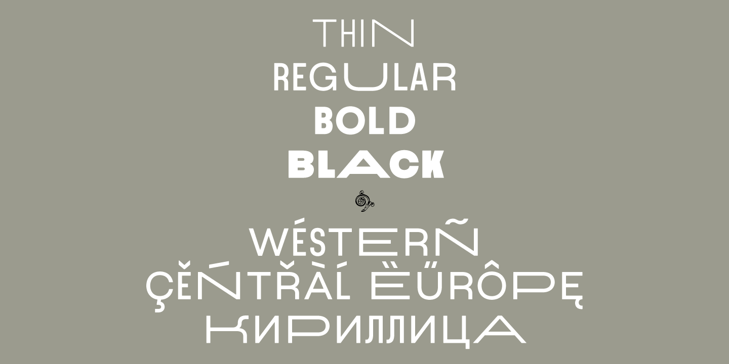 Morpha Thin Font preview