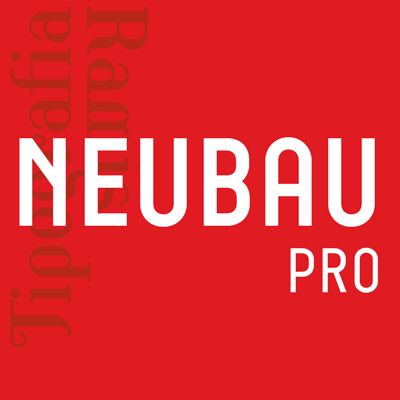 Neubau Pro Font preview