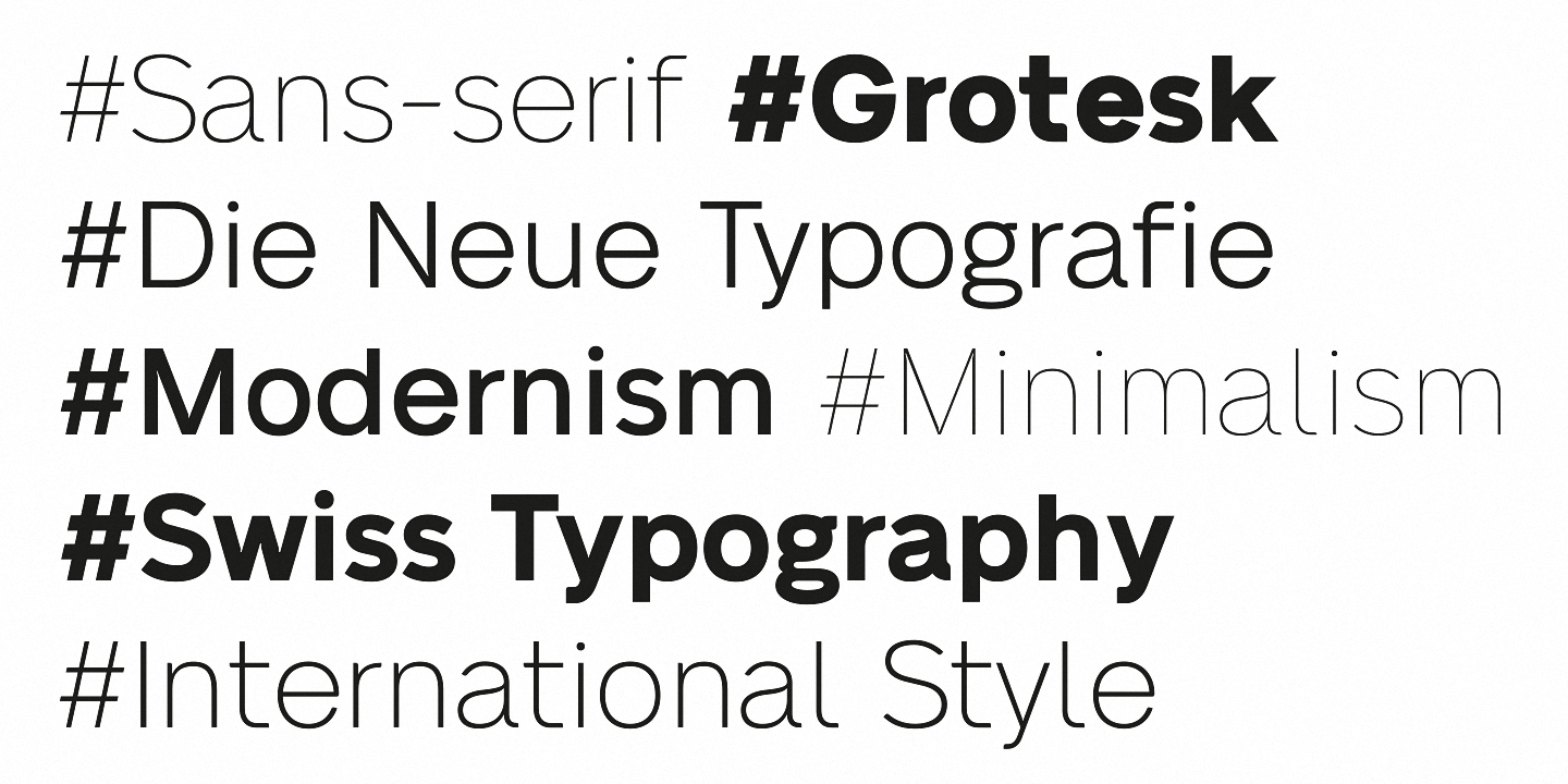 Neue Alte Grotesk SemiBold Font preview