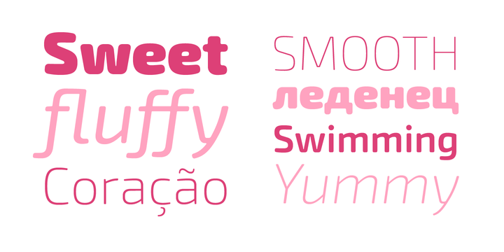Exo Soft Medium Italic Font preview