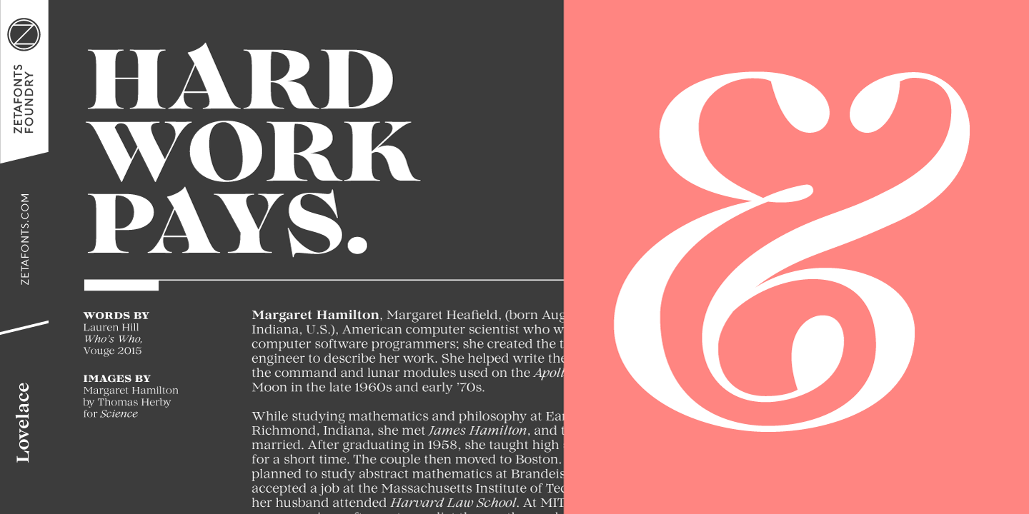 Lovelace ExtraBold Font preview