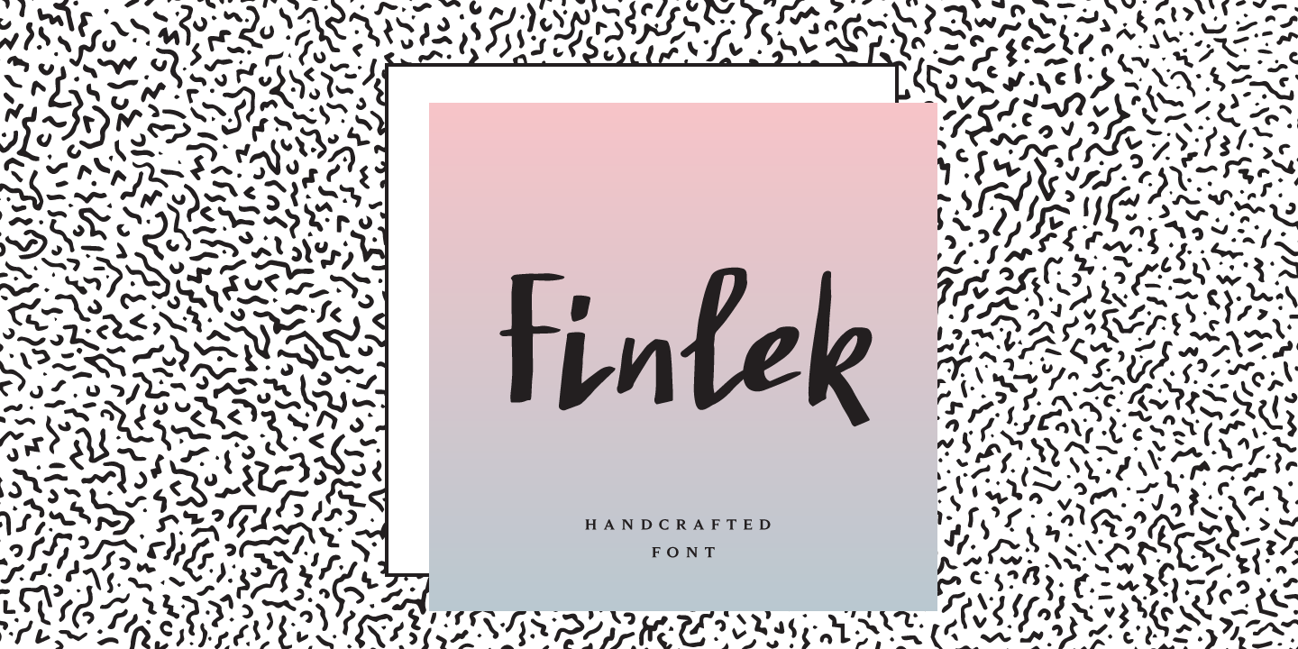 Finlek Regular Font preview