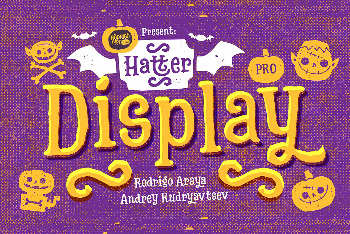Hatter Display Font preview