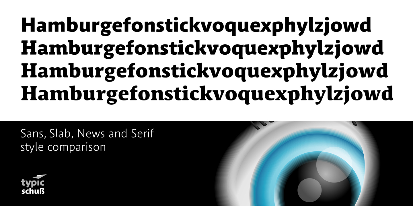 Schuss Sans Heavy Italic Font preview