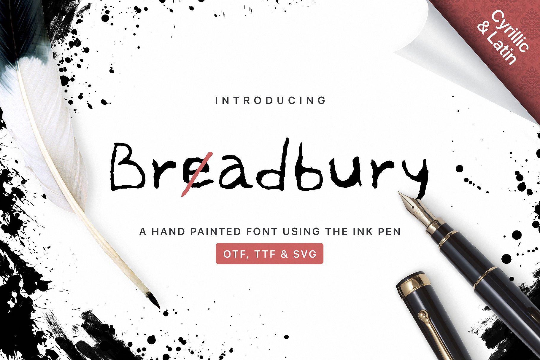 BreadBury Font preview
