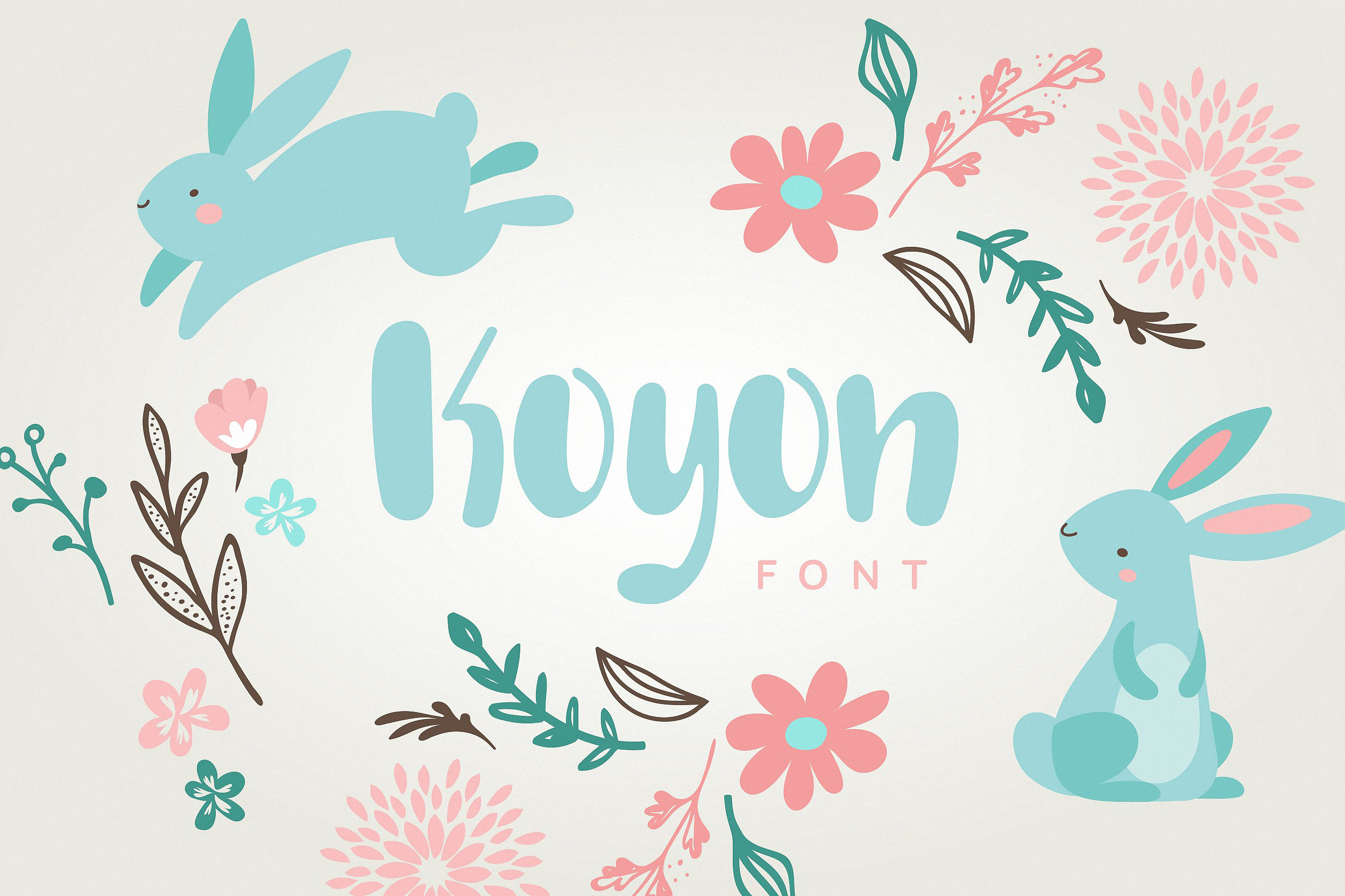 Koyon Regular Font preview