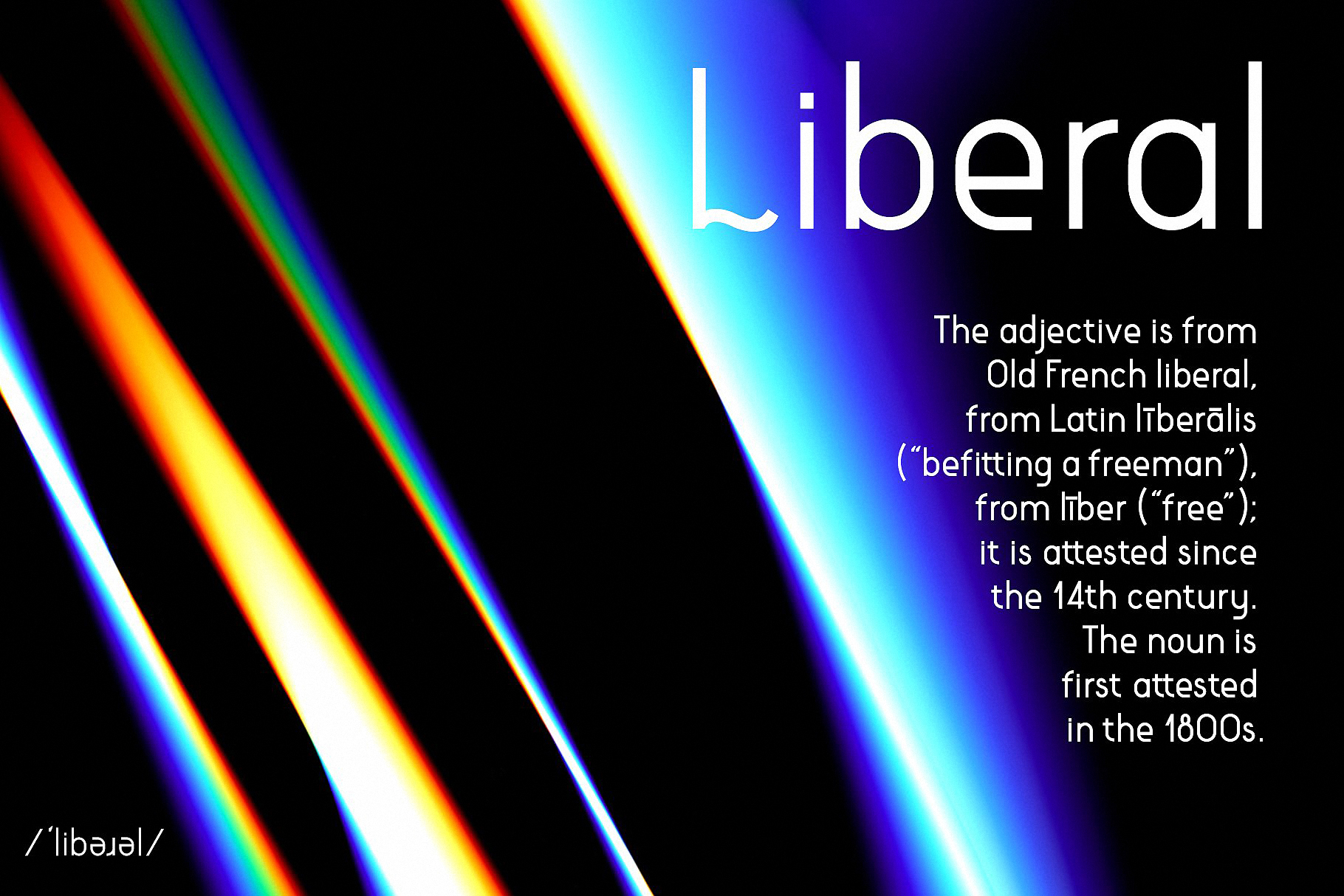 Liberal Condensed Extra bold Font preview