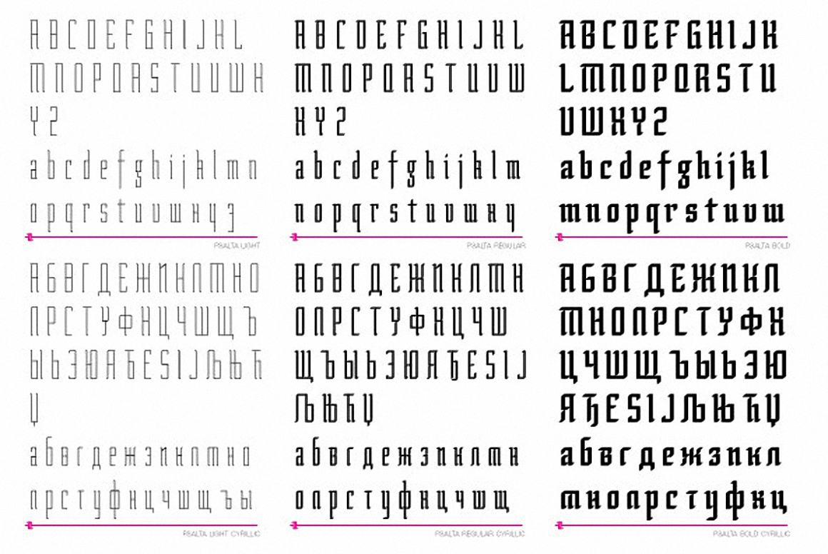 Psalta Bold Font preview