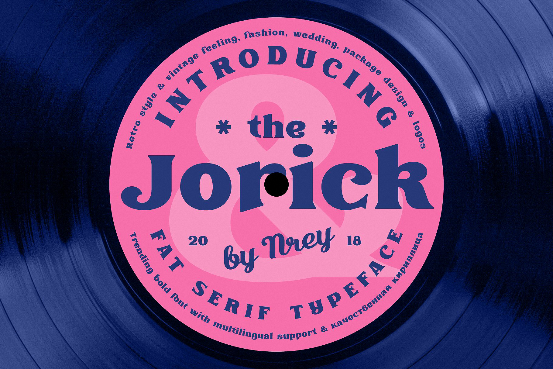 Jorick Font preview