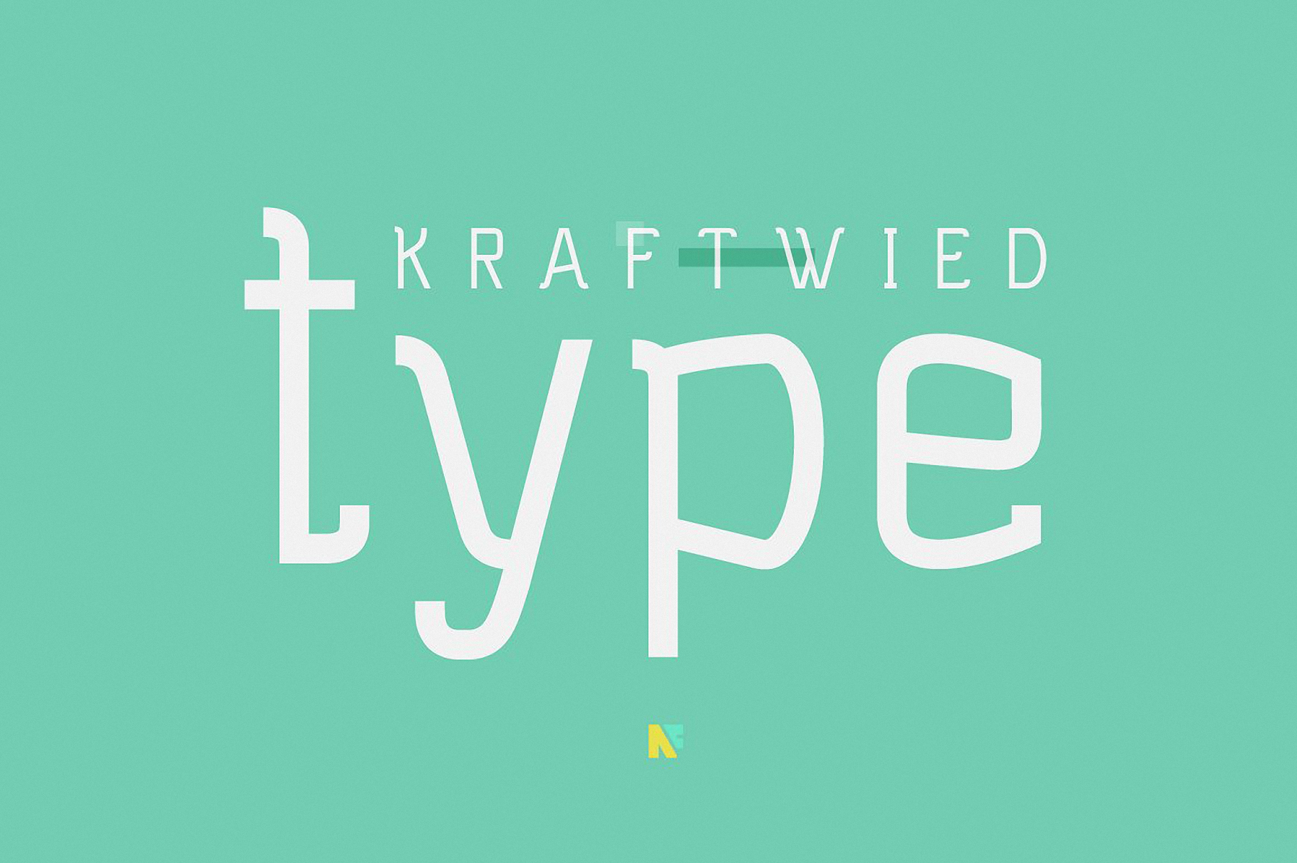 Kraftwied Regular Font preview