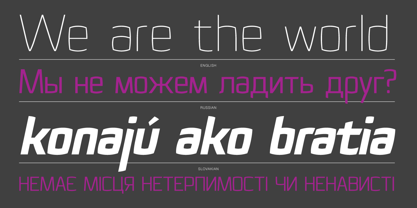 Quam Thin Italic Font preview