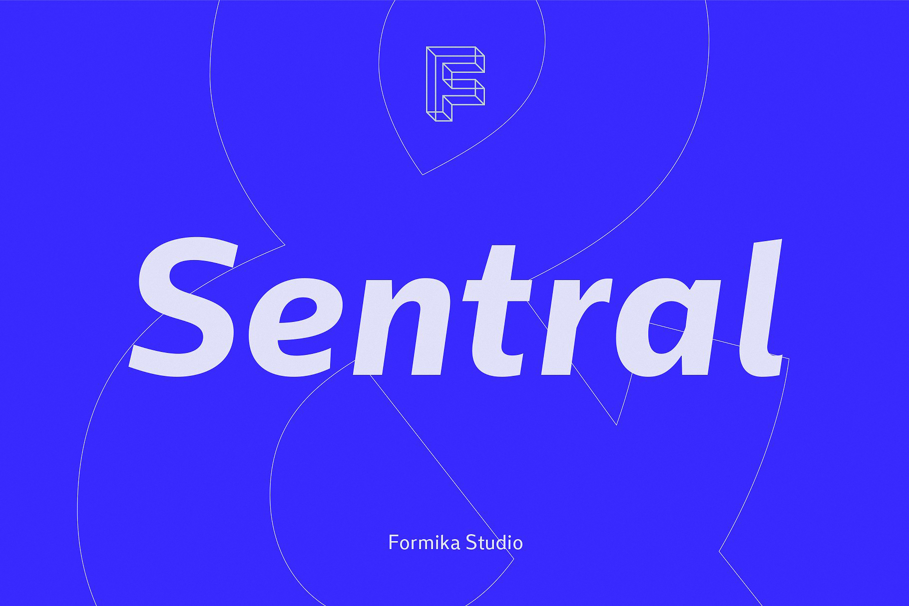 Sentral Font preview