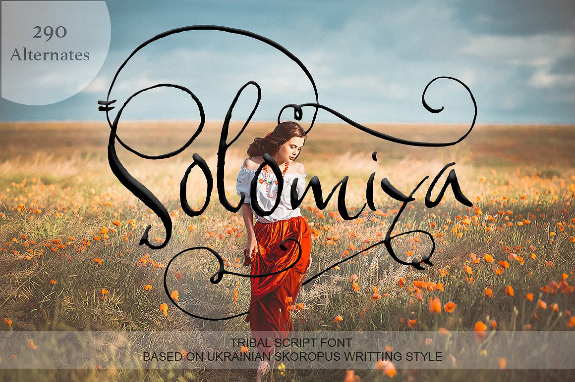 Solomiya Font preview