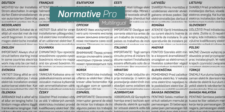 Normative Pro Medium Font preview