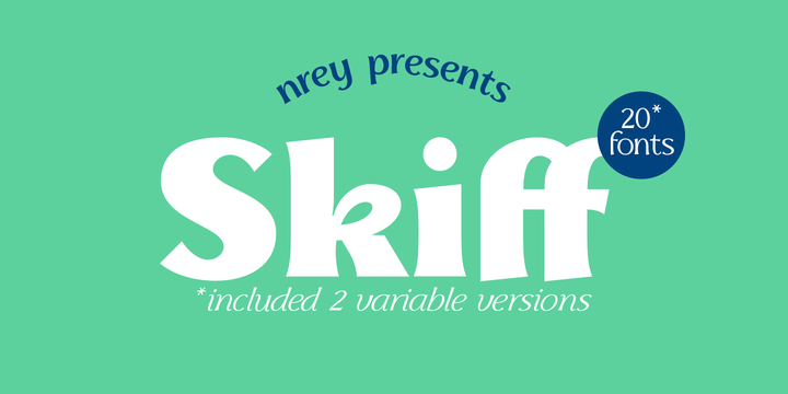 Skiff Font preview