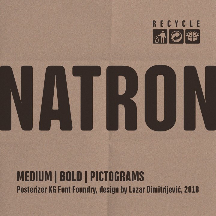 NATRON Font preview
