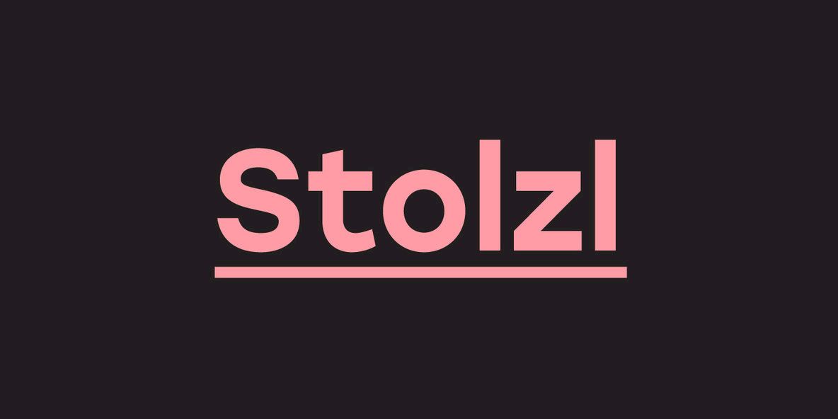 Stolzl Font preview