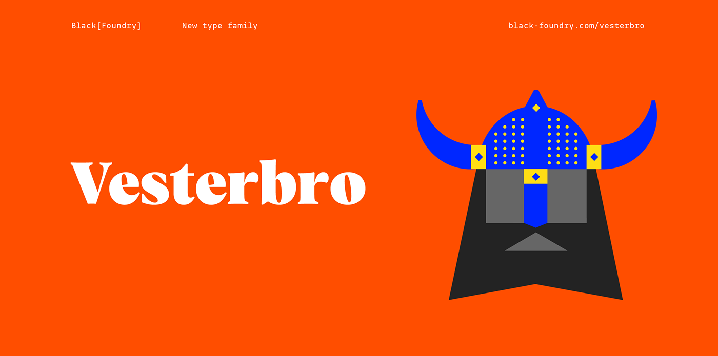 TRY Vesterbro Font preview