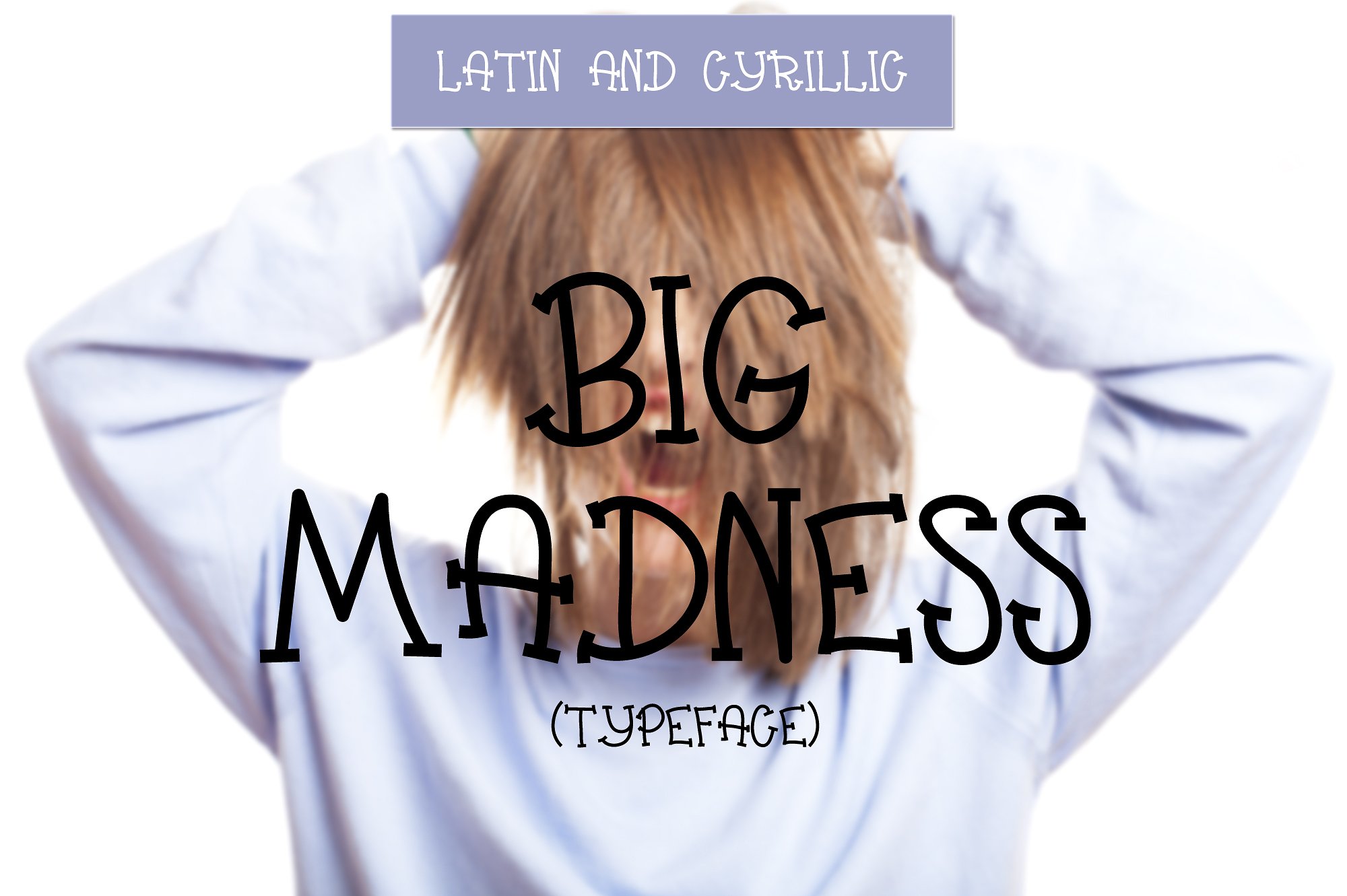 Big Madness Font preview