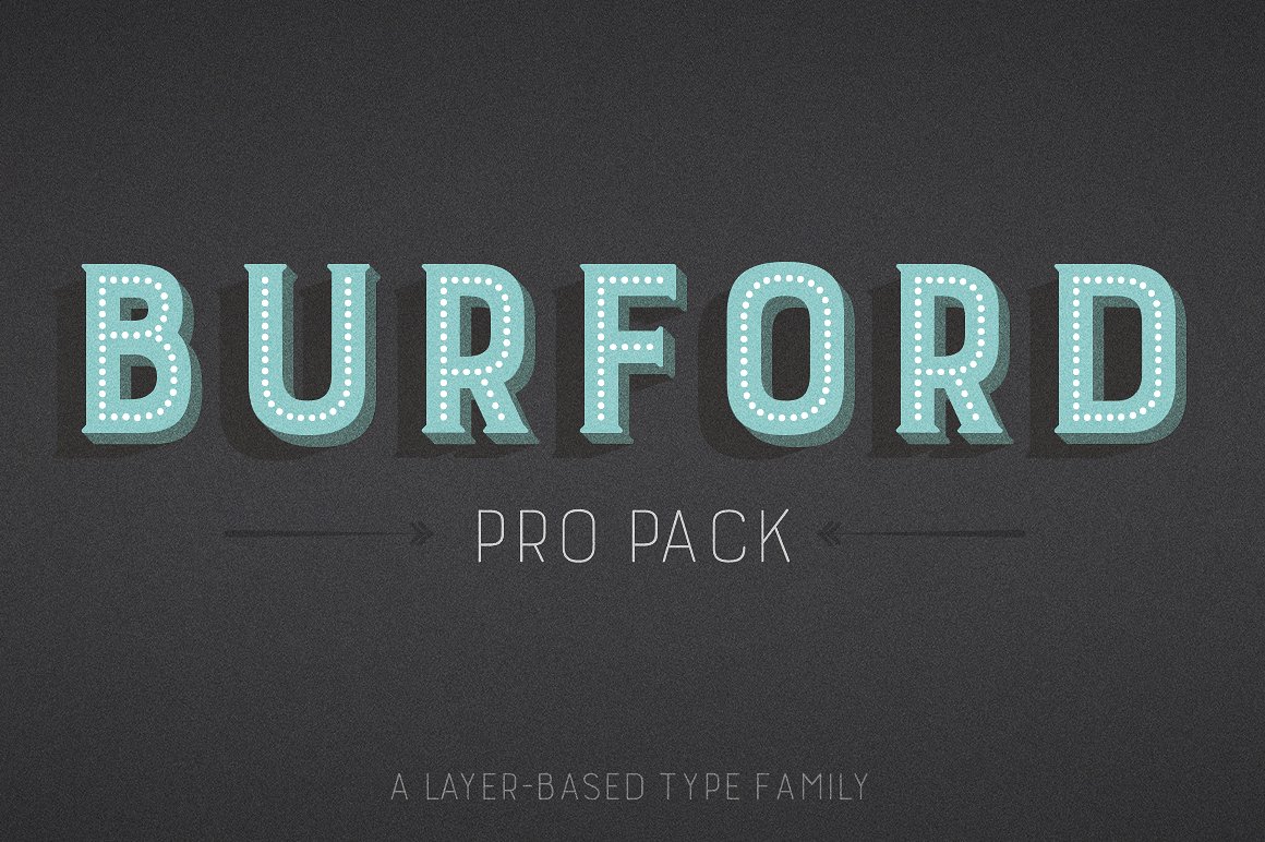 Burford Font preview