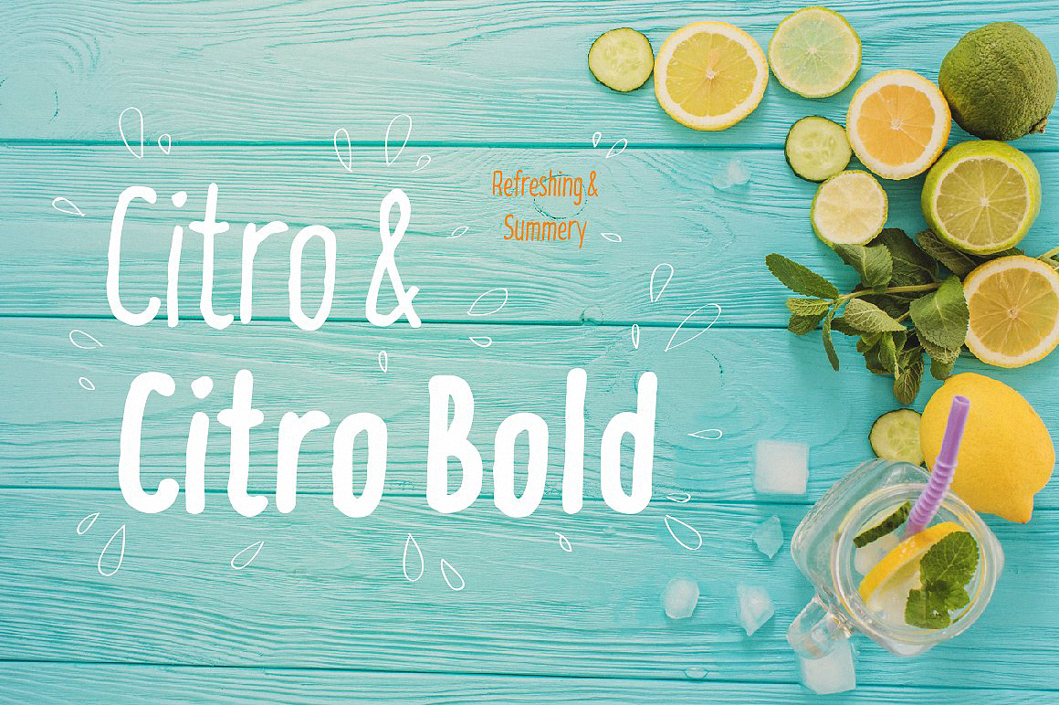 Compotes Citro Citro Bold Font preview