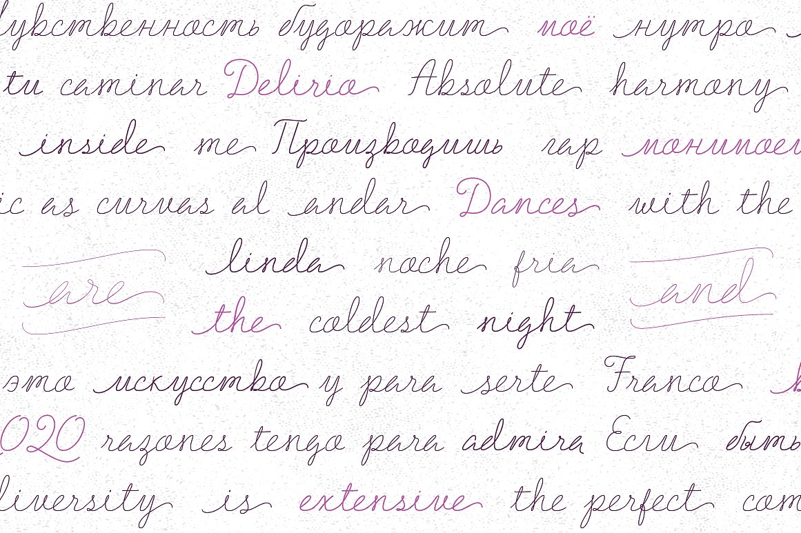 Delirio Basic Font preview