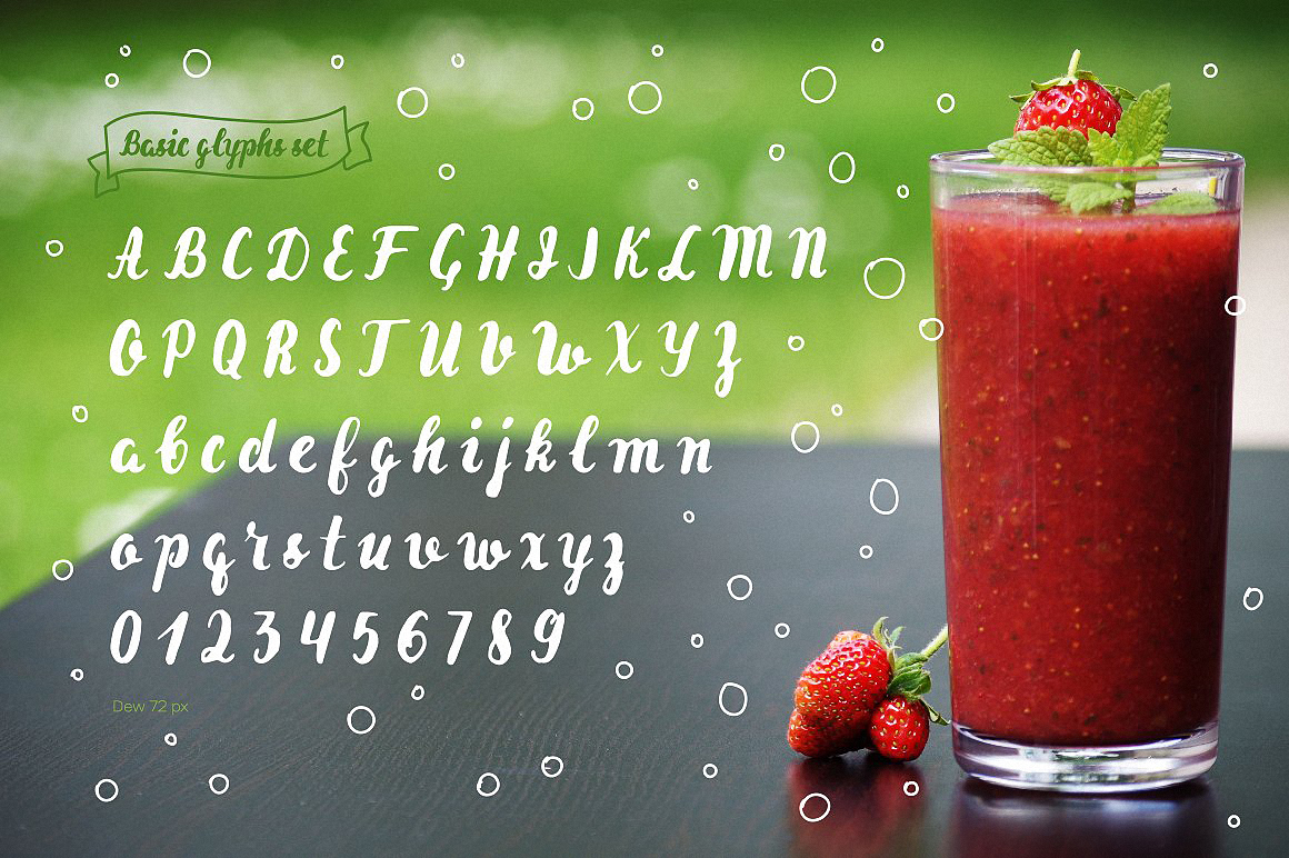 Compotes Dew Dew Font preview