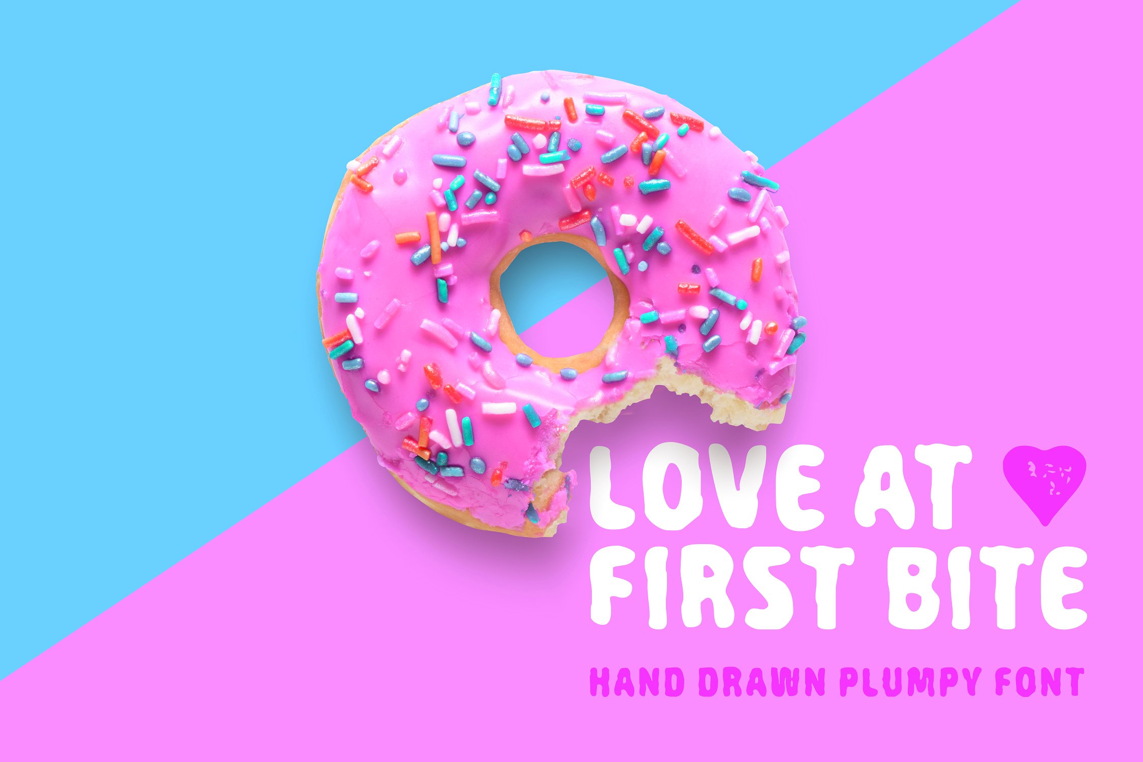 Love At First Bite Font preview